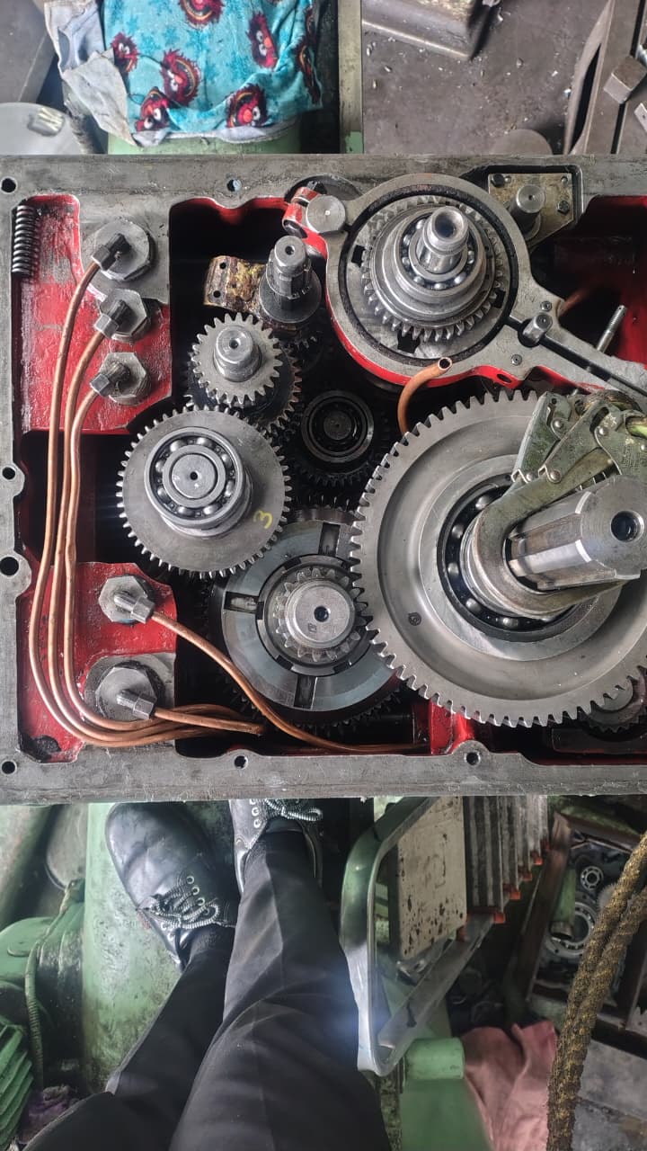 Gearbox and mechanical internals maintenance